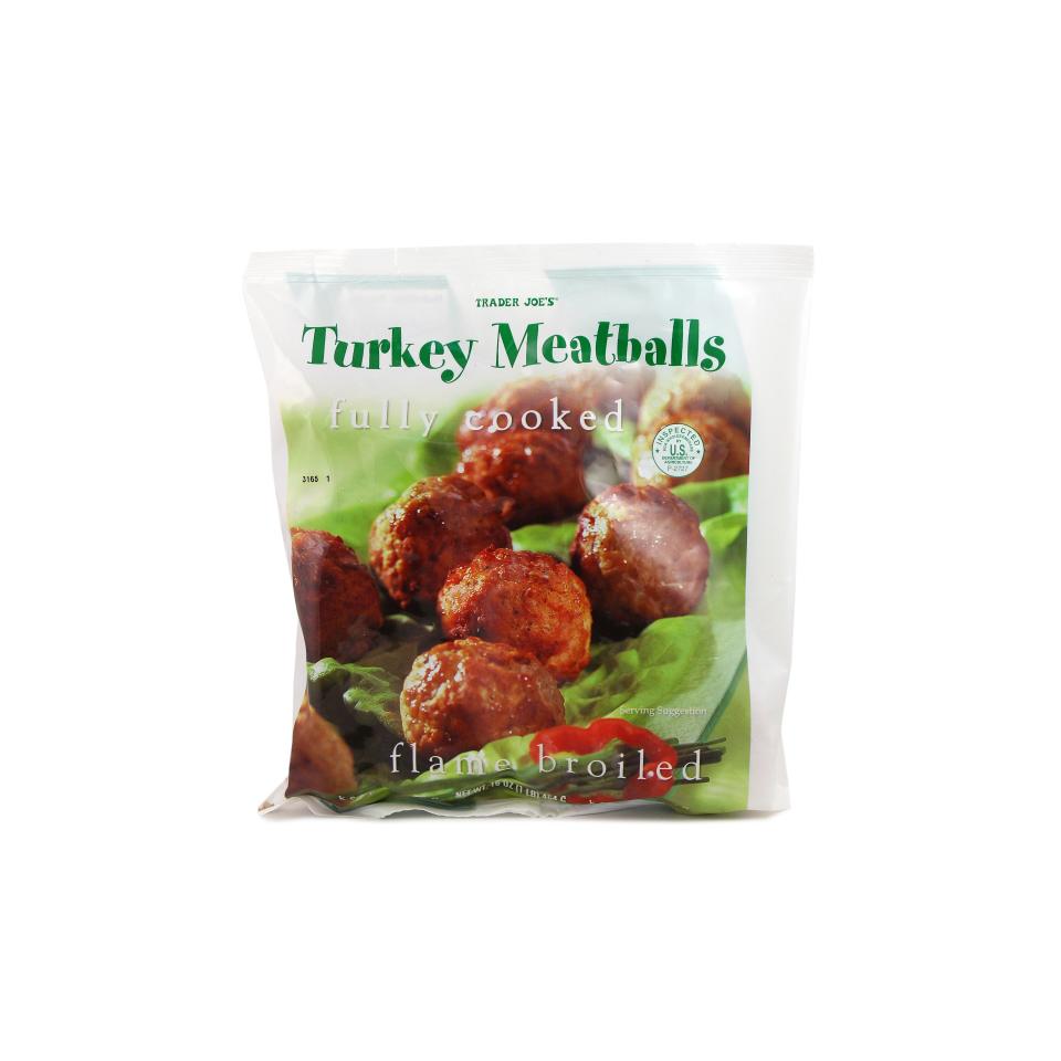 Trader Joe’s Frozen Turkey Meatballs