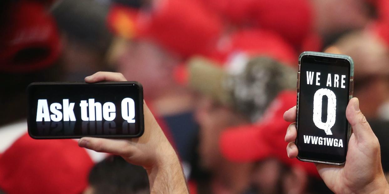 QAnon phones