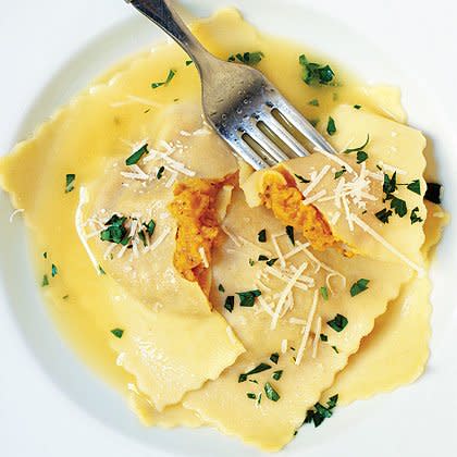 Giant Butternut Squash Ravioli