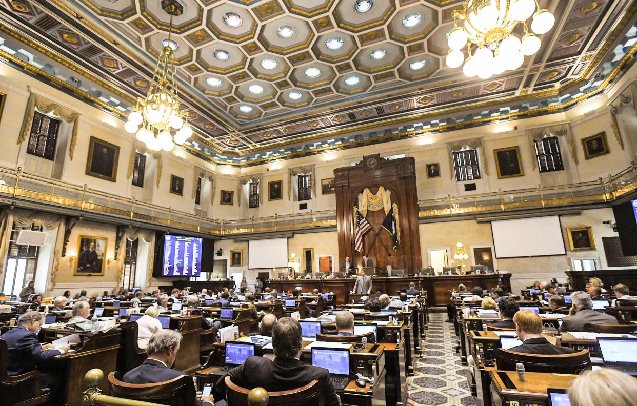 The South Carolina House of Representatives of the State Capitol in Columbia, S.C. Monday, June 21, 2021.