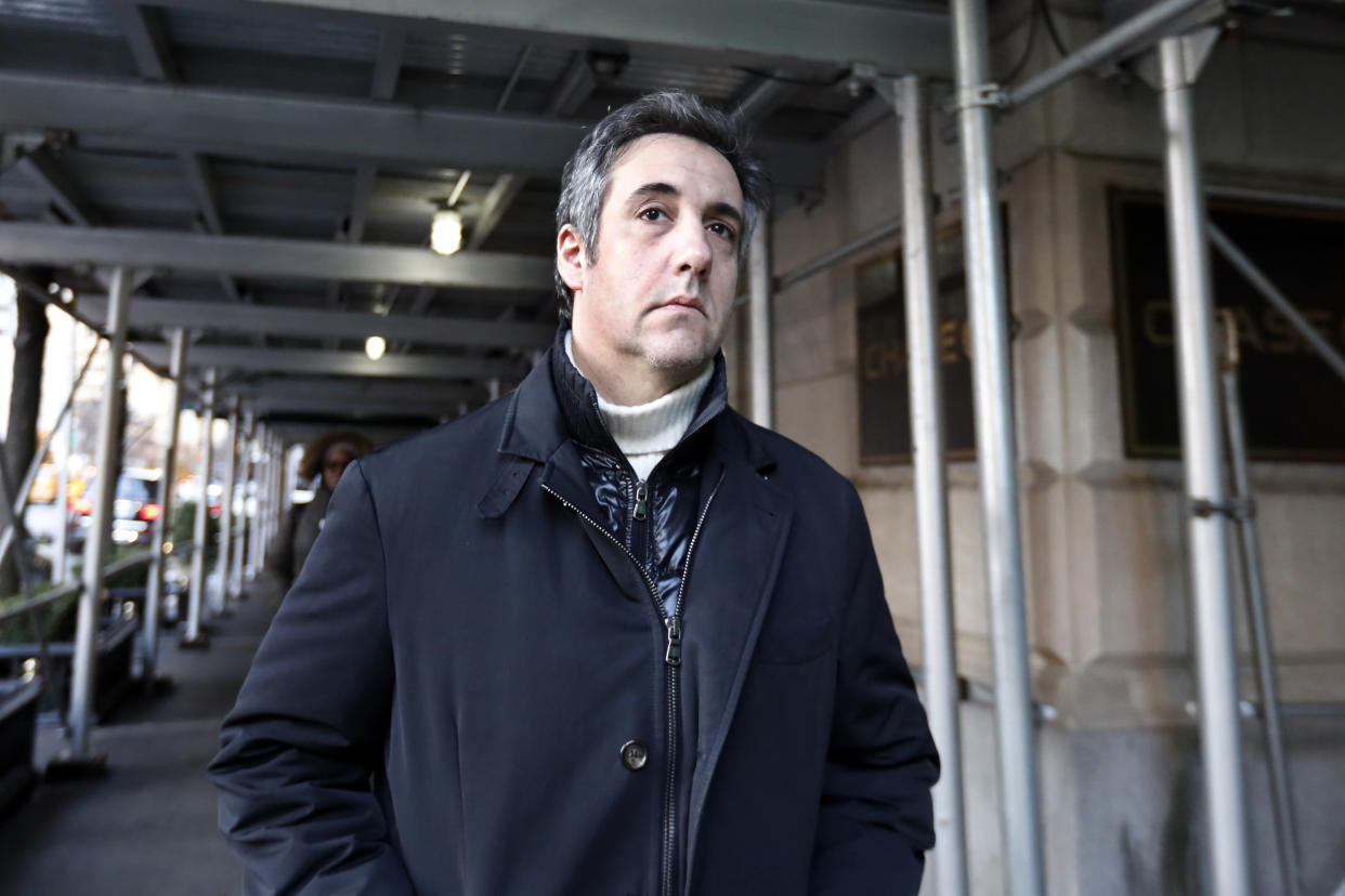 Former Trump lawyer Michael Cohen. (Photo: Richard Drew/AP)