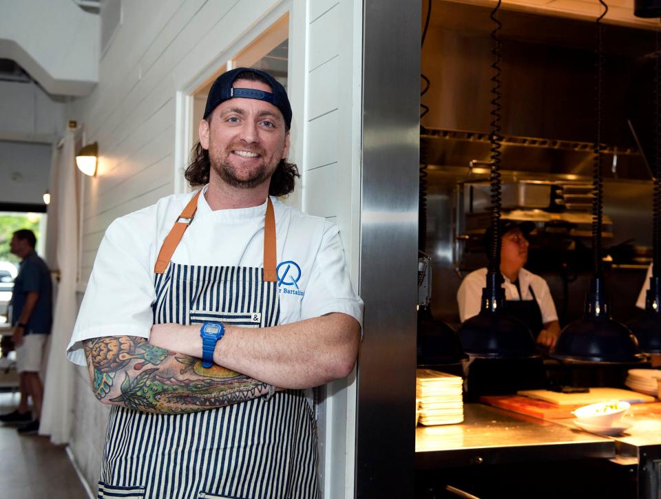 Peter Bartalini is the executive chef at the new AquaGrille restaurant in Juno Beach.