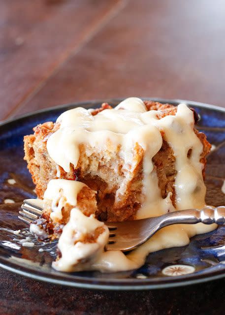 Challah Bread Pudding with Kahlua Cream Sauce Pin Share Share Tweet Share Share