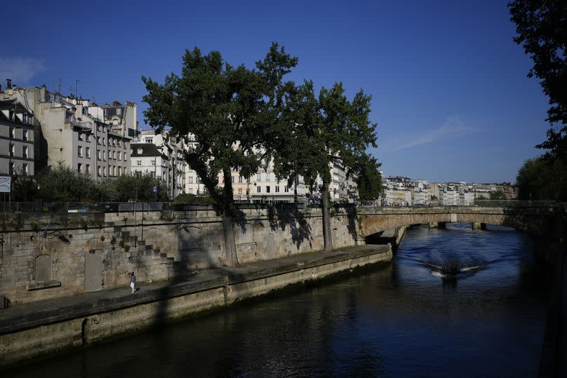 Río Sena de París. 