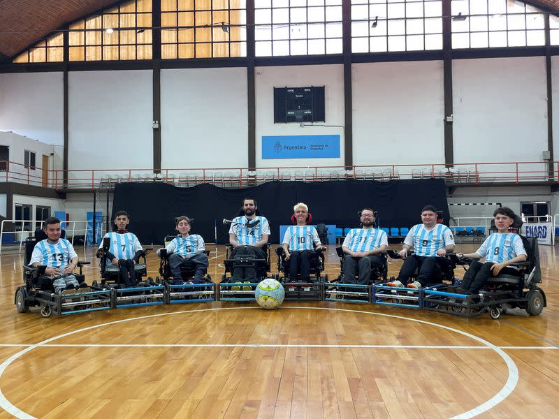 La otra selección: jugadores argentinos de fútbol en silla de ruedas se ilusionan con el Mundial