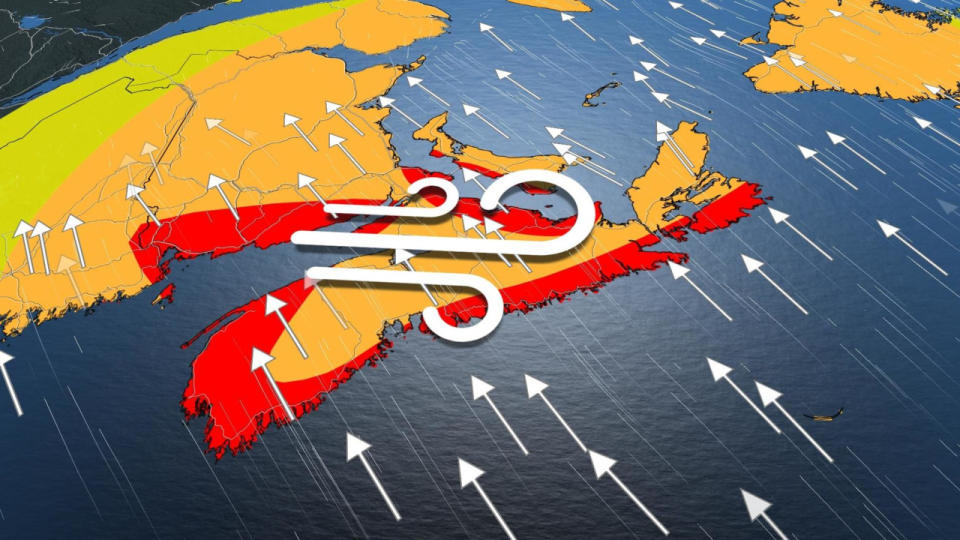 High winds bring widespread power outages in Atlantic Canada Monday