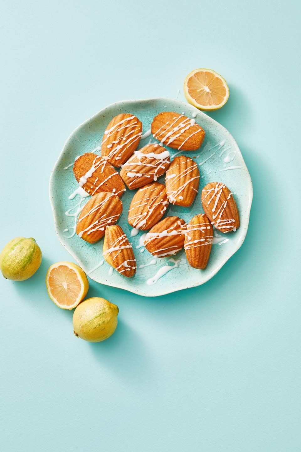 These Glazed Meyer Lemon Madeleines Will Be Mom’s New Cookie Obsession