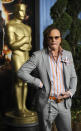 Actor Mickey Rourke, nominated for best actor for his role in "The Wrestler", arrives at the nominees luncheon for the 81st annual Academy Awards in Beverly Hills, California February 2, 2009. REUTERS/Phil McCarten (UNITED STATES)