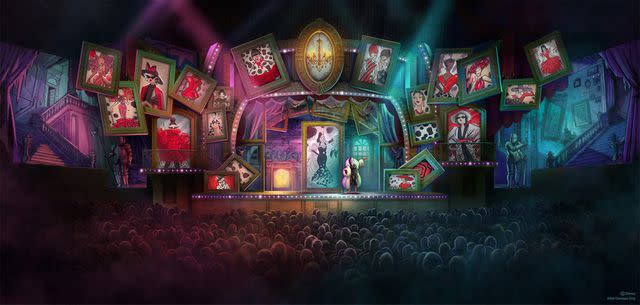 <p>Disney</p> Cruella de Vil stars in Disney World's new villains show coming to Hollywood Studios