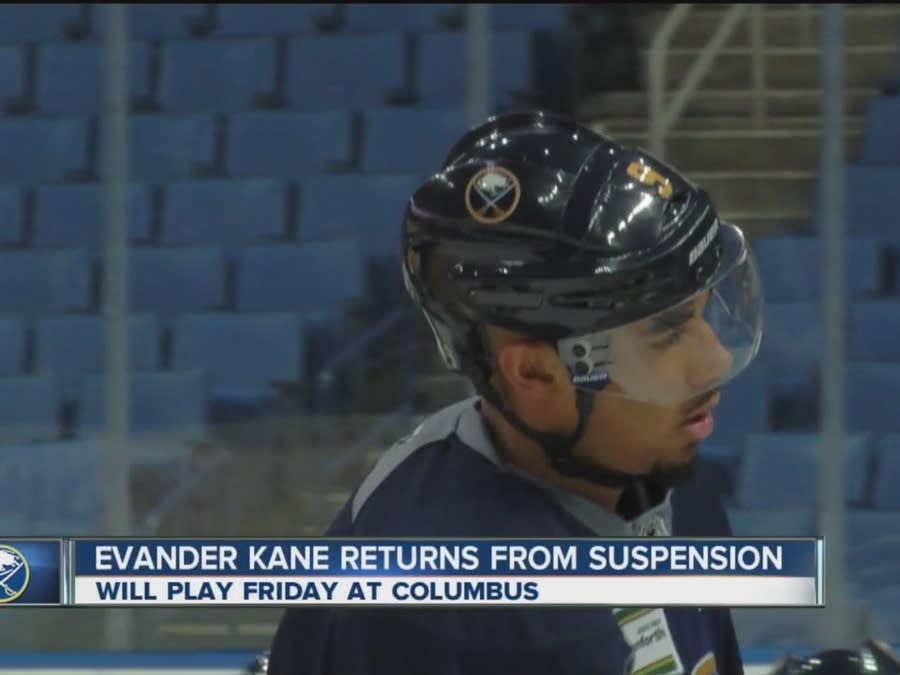 Evander Kane Returns