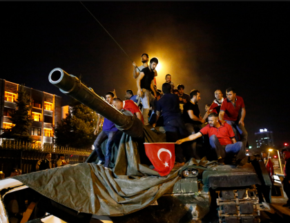 Turkish military tank