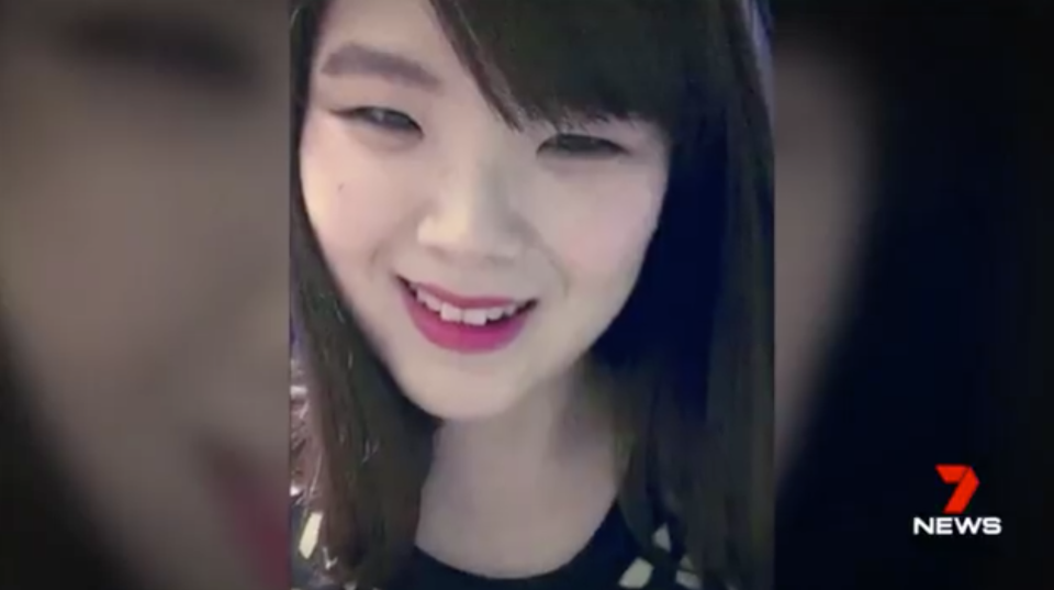 Eunji Ban had only been in Australia a matter of weeks before she was killed. Source: 7News