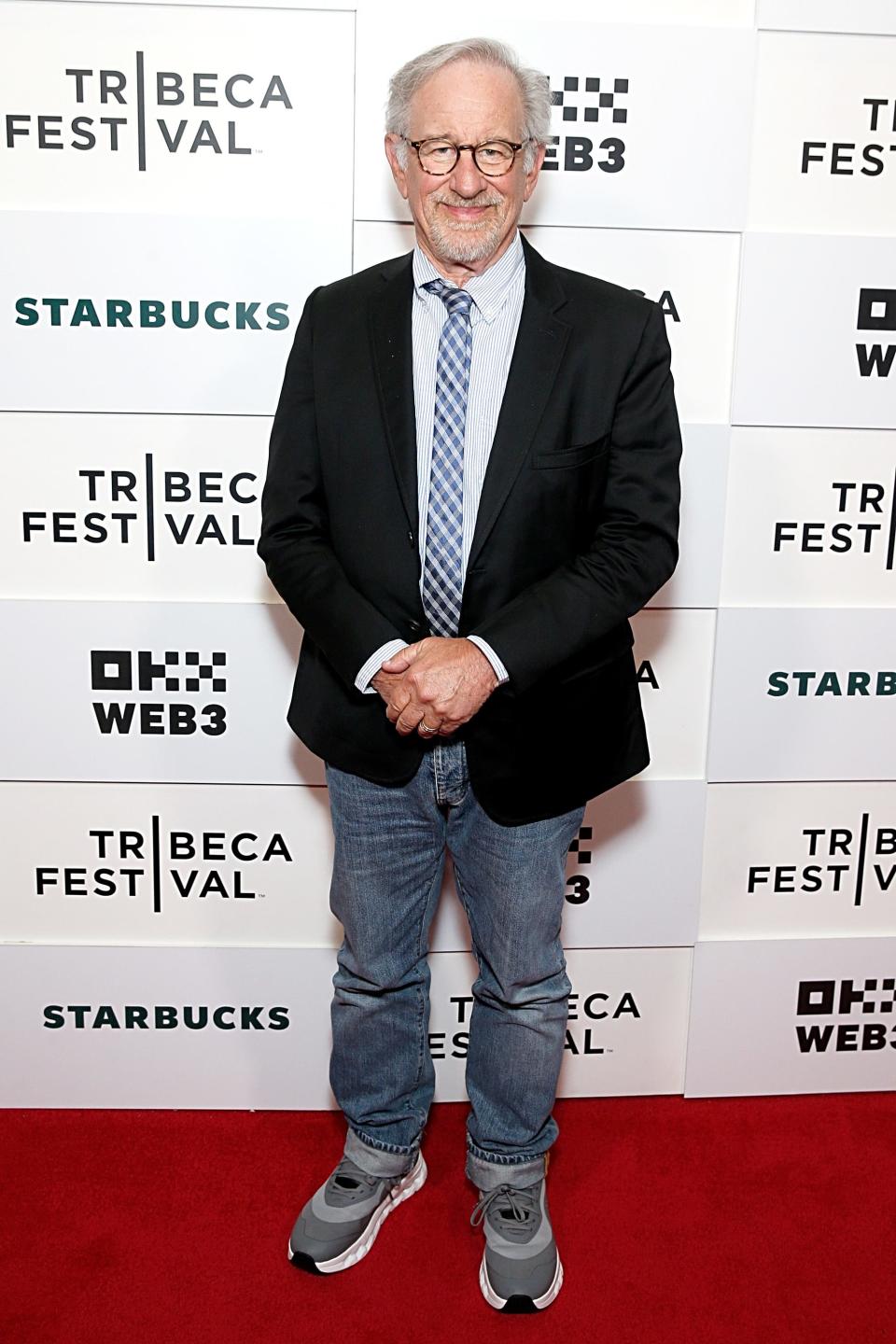 Steven Spielberg attends a screening of "The Sugarland Express" at Tribeca Film Festival on June 15.