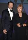 <p>Hugh Jackman, 51, and Deborra Lee-Furness, 64, first met on the 1995 set of Australian show <em>Correlli, </em>which served as Jackman's first break out of drama school. The two married in 1996 and adopted two children together, Oscar and Ava. Jackman <a href="http://people.com/movies/hugh-jackman-remembers-day-he-met-wife-deb-fell-despite-13-year-age-difference/" rel="nofollow noopener" target="_blank" data-ylk="slk:told;elm:context_link;itc:0;sec:content-canvas" class="link ">told </a><em><a href="http://people.com/movies/hugh-jackman-remembers-day-he-met-wife-deb-fell-despite-13-year-age-difference/" rel="nofollow noopener" target="_blank" data-ylk="slk:People;elm:context_link;itc:0;sec:content-canvas" class="link ">People</a> </em>that despite their age difference, he's still the adult: "I’m literally the adult in the relationship. She’s just like a little kid. I’m the [one saying], ‘Babe, this is not a legal parking spot.'"</p>