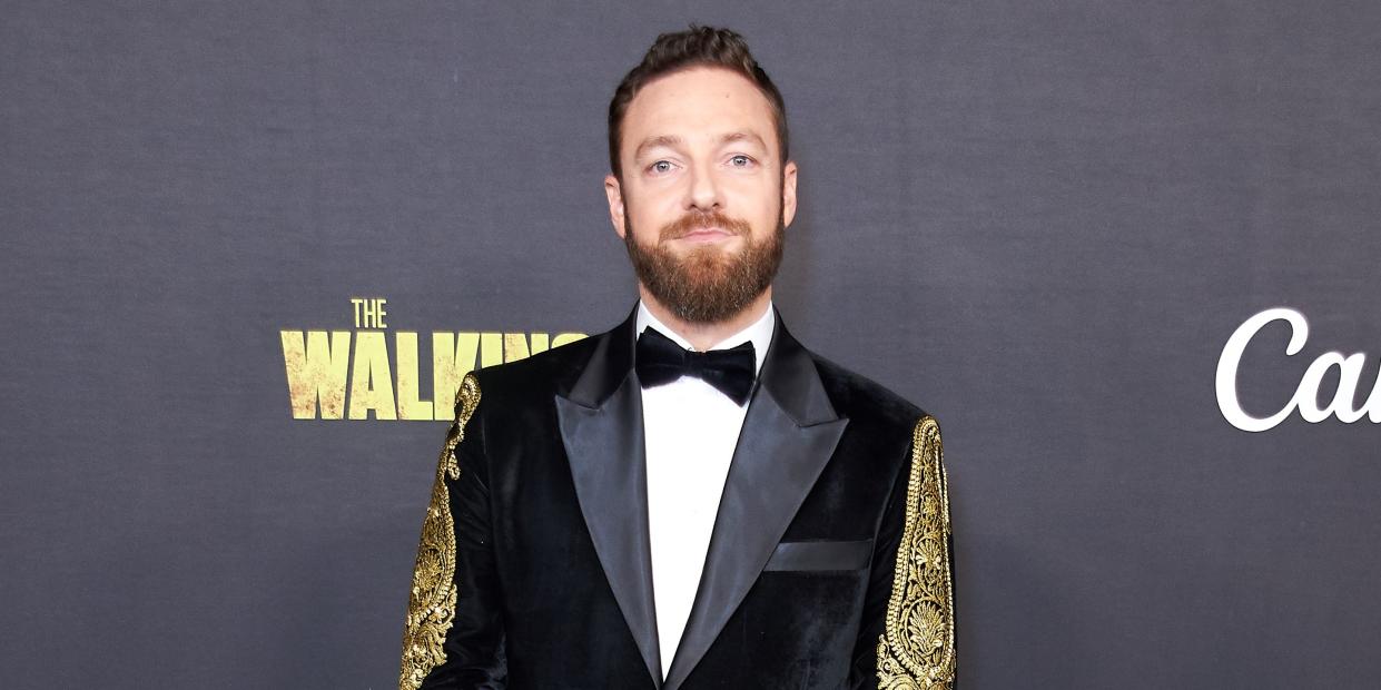 ross marquand on the red carpet