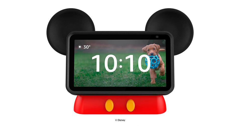 El Echo Show 5 Kids con stand de Mickey Mouse - Imagen: Amazon