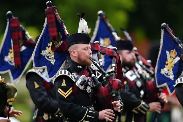 King visits Scotland for Holyrood Week