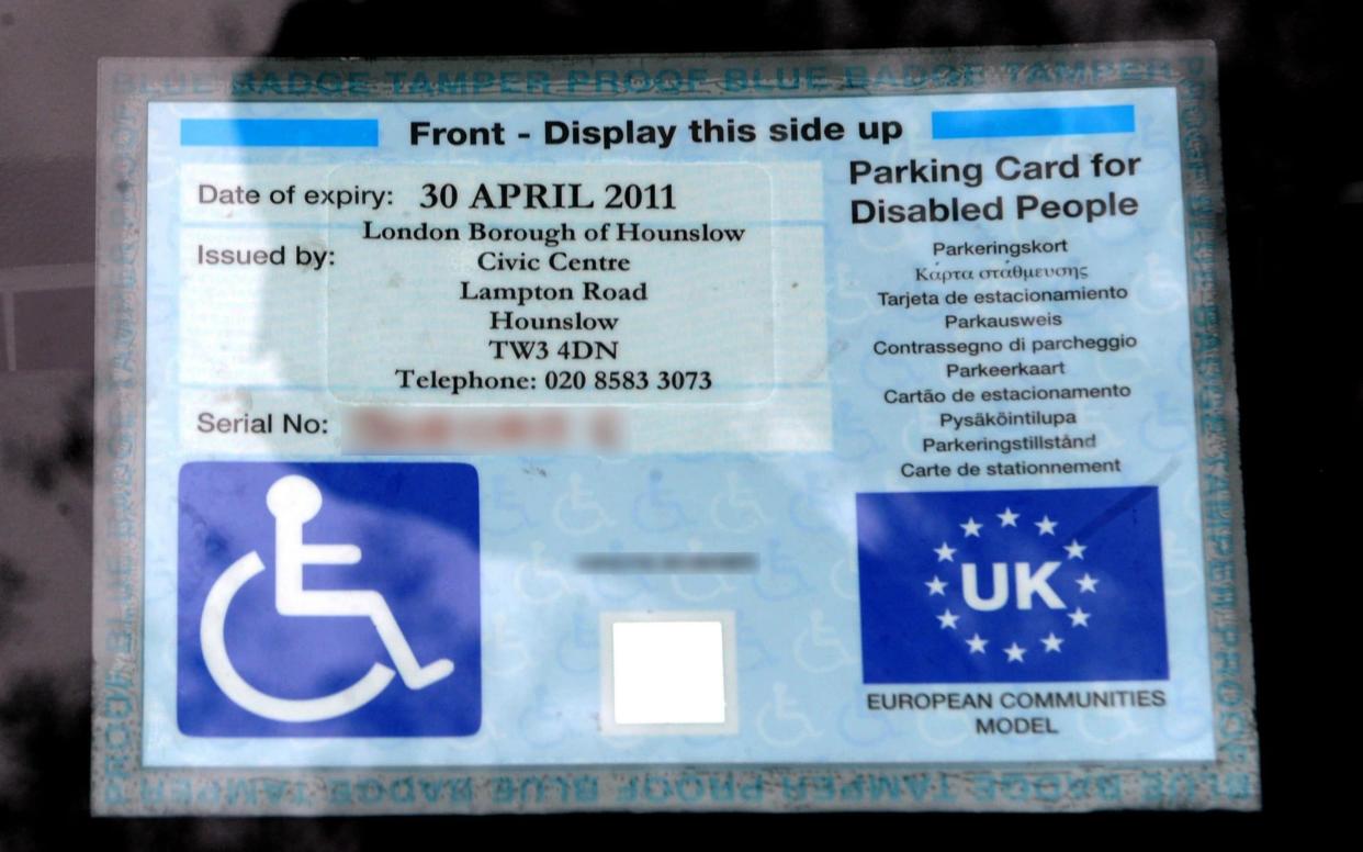 Blue badges for anxiety are set to be given the green light, as the government acknowledges “hidden disabilities” for the first time.   - Anthony Devlin /Anthony Devlin 