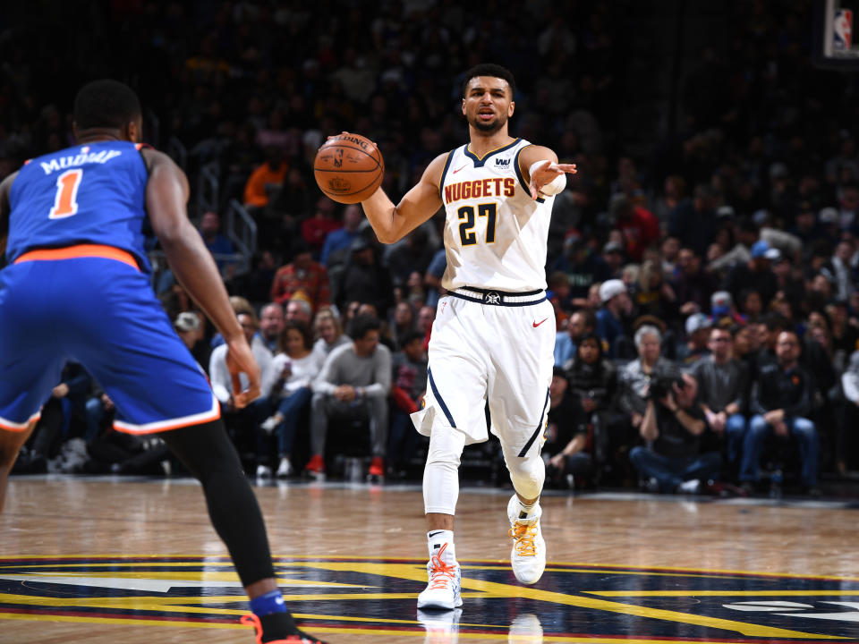 Jamal Murray is emerging as the Nuggets’ second star. (Getty)