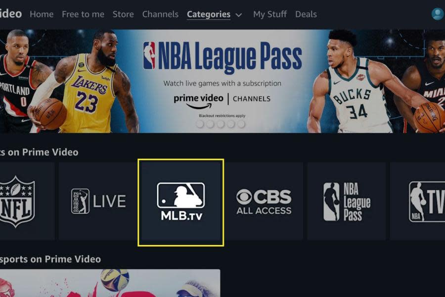 REPORTE: Amazon está desarrollando app independiente para ver deportes en vivo