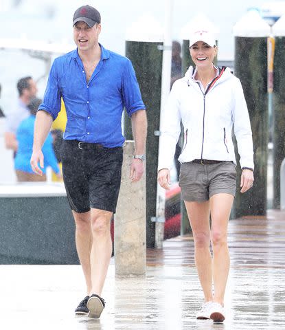 Chris Jackson/Getty Prince William and Kate Middleton attend the Platinum Jubilee Sailing Regatta in Nassau, Bahamas in March 2022