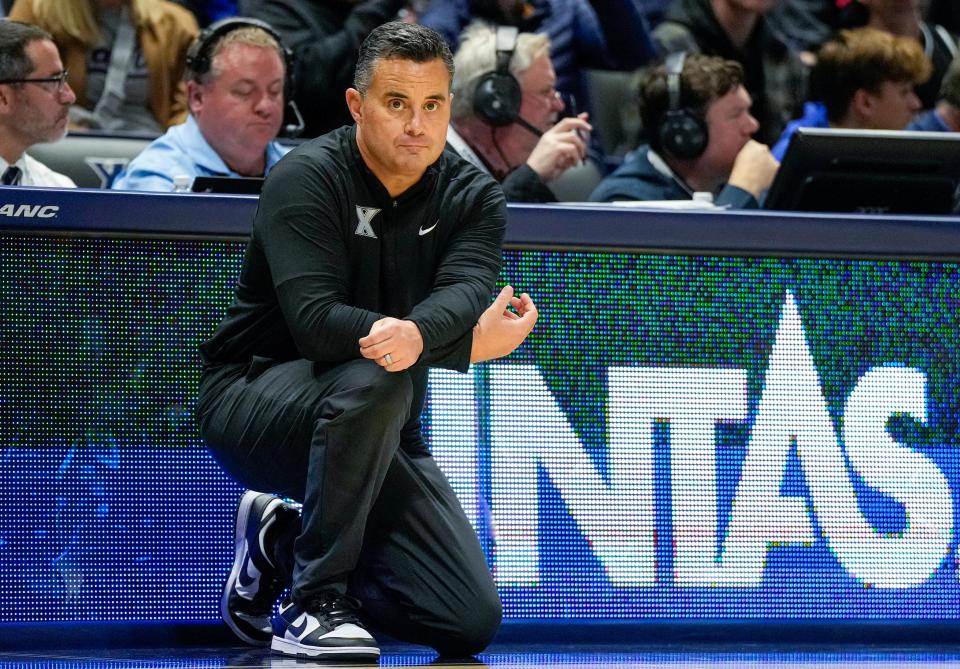 Sean Miller, shown earlier this month, saw his team earn a split in Las Vegas with a 66-49 victory over Saint Mary's Sunday night.