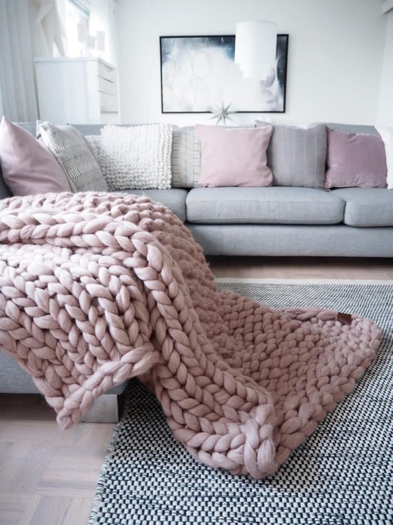 <a href="https://www.etsy.com/listing/513806192/chunky-knit-blanket-handmade-from" target="_blank" rel="noopener noreferrer">Shop it here</a>.&nbsp;