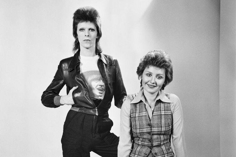 British pop singer David Bowie poses with Lulu