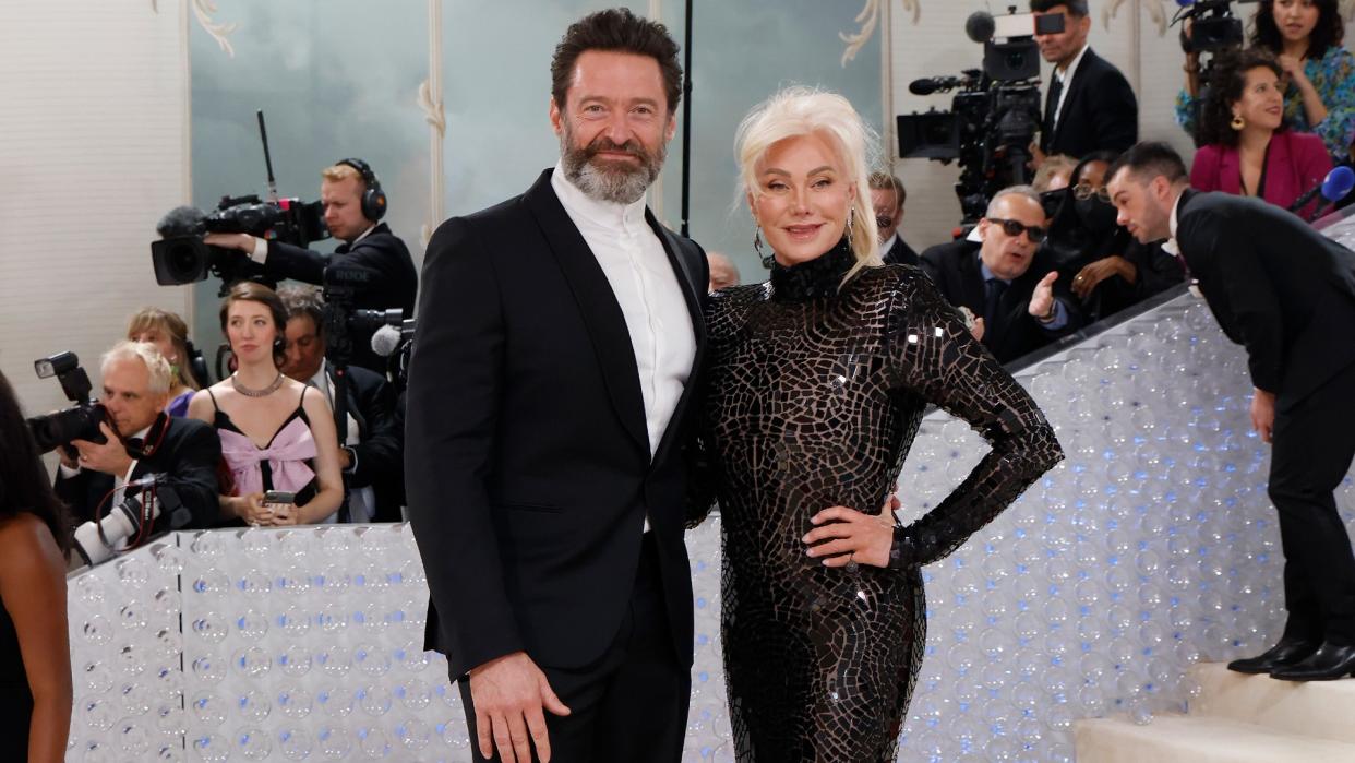  Hugh Jackman and wife Deborra-Lee Furness 