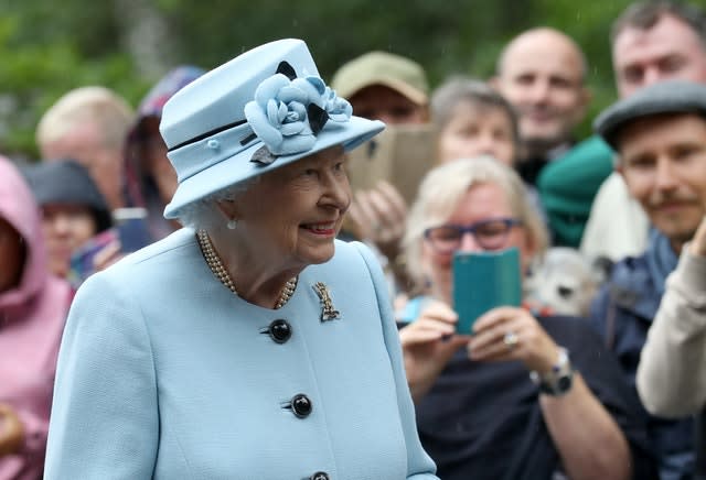 Queen summer residence at Balmoral 2019