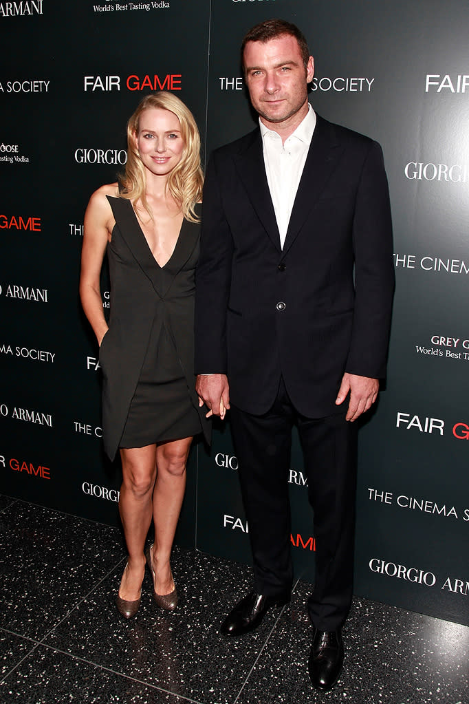 Fair Game NYC Screening 2010 Naomi Watts Liev Schreiber