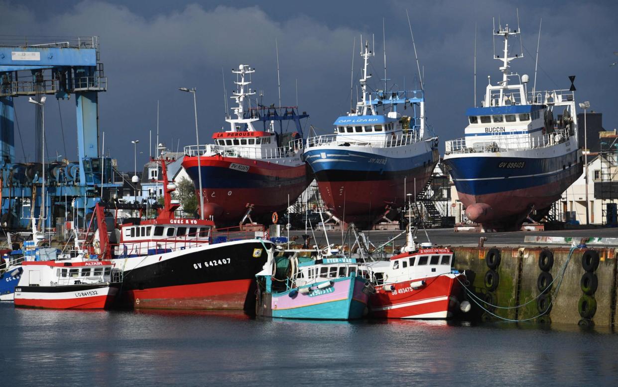 French fishing boats - Fred Tanneau/AFP