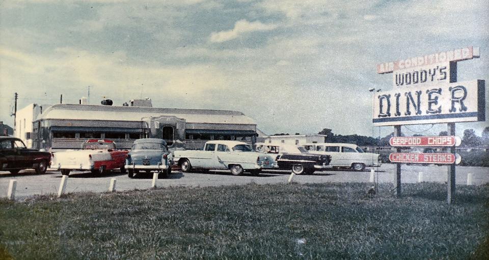 A historical photograph of Woody's Diner was part of the ceremony on Saturday, March 22, 2015, when Doyle's Restaurant on Dupont Highway (Route 113) in Selbyville was honored with a Delaware State Historical Site Marker. The site was formally known as Woody's Diner. The business has been around since 1950.