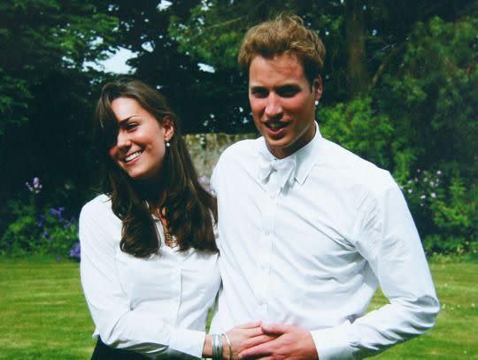 The Duchess of Cambridge and Prince William.