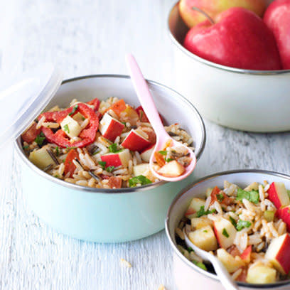 Chilean Spicy Pink Lady Apple Rice Salad