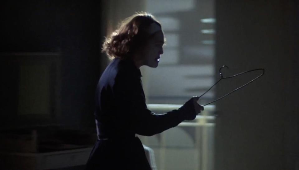 Dunaway was hesitant to film the now infamous “wire hanger” scene from “Mommie Dearest.” Paramount