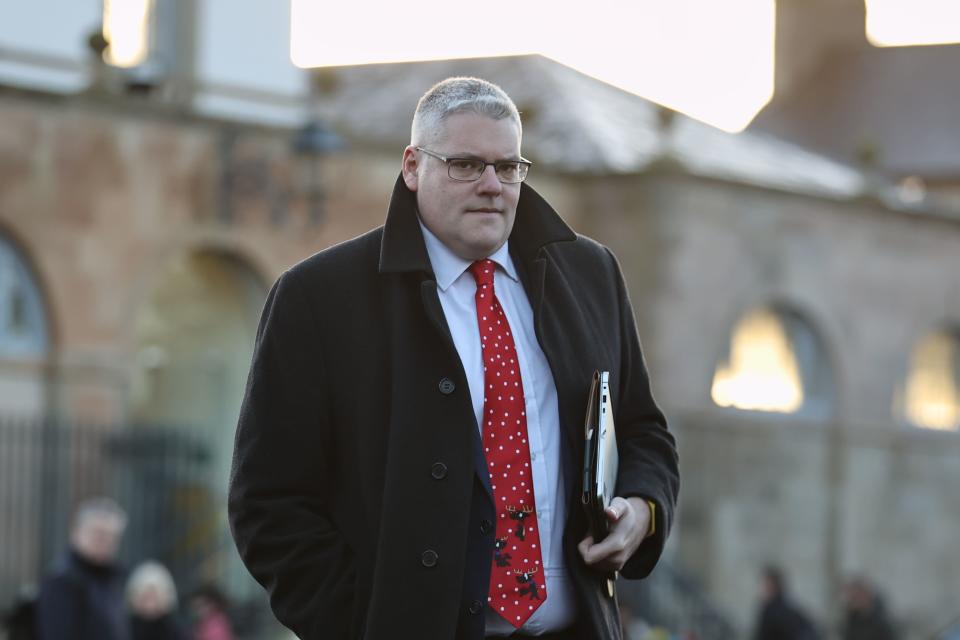 DUP MP Gavin Robinson (Liam McBurney/PA) (PA Wire)