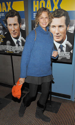 Lauren Hutton at the New York premiere of Miramax Films' The Hoax