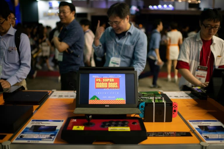 At the Tokyo Game Show, crowds were flocking not only to the latest smartphone shoot-em-up, but classic games from the 1980s