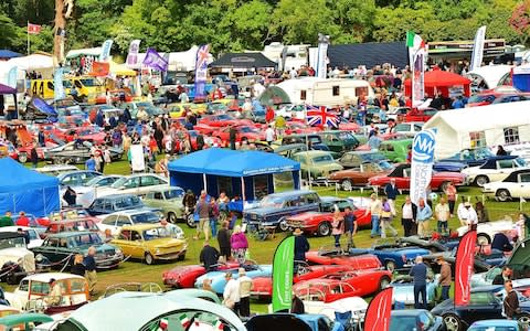 classic car spectacular - tatton park -2018