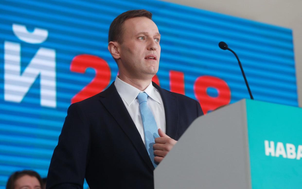 Mr Navalny was officially endorsed by more than 15,000 Russians  - TASS