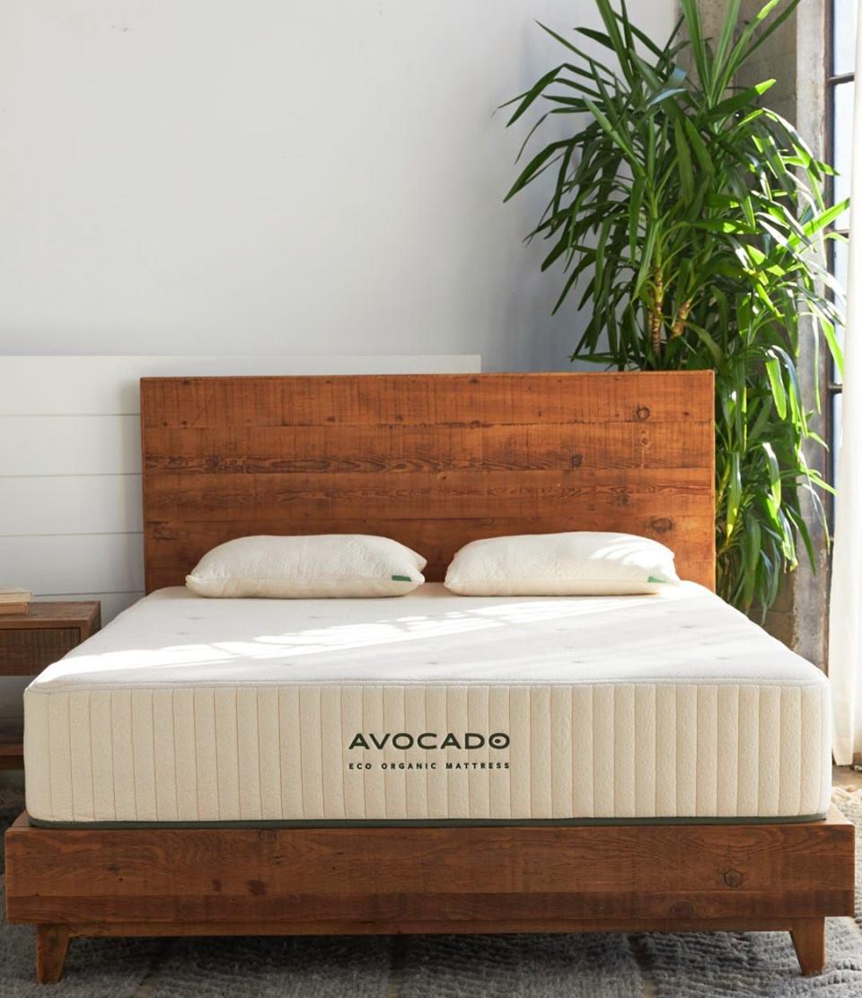 <p><a href="https://go.redirectingat.com?id=74968X1596630&url=https%3A%2F%2Fwww.avocadogreenmattress.com%2Fproducts%2Fbest-organic-affordable-mattress-eco-organic&sref=https%3A%2F%2F" rel="nofollow noopener" target="_blank" data-ylk="slk:Shop Now;elm:context_link;itc:0;sec:content-canvas" class="link ">Shop Now</a></p><p>Eco Organic Mattress</p><p>avocadogreenmattress.com</p><p>$1079.00</p>