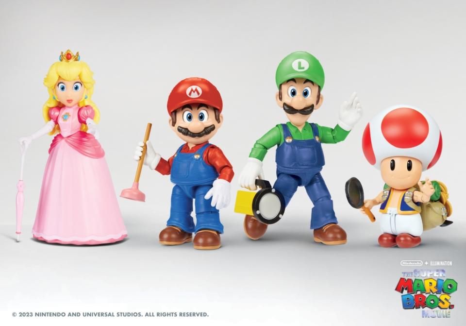 The Super Mario Bros. Movie Toys by Jakks Pacific Revealed