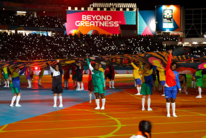 Ceremonia de apertura del Mundial de Australia y Nueva Zelanda