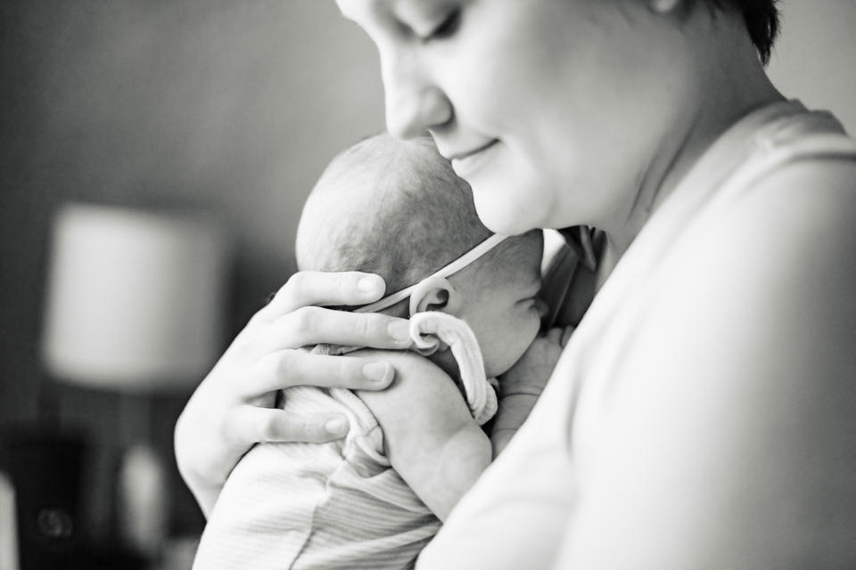 Krista Wade, pictured with her second daughter. (Courtesy J. Wade Photo Studio)