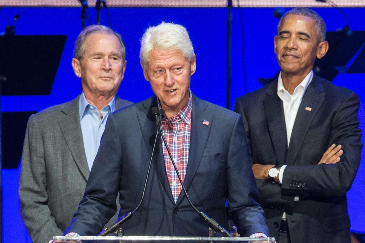 <p>The three former presidents will take the vaccine</p> (AFP via Getty Images)