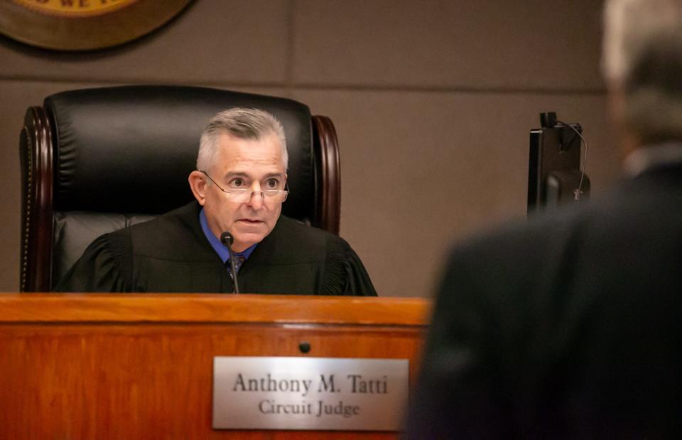 Circuit Judge Anthony Tatti presides.