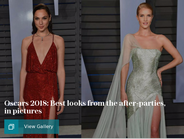 Oscars 2018: Best looks from the after-parties, in pictures