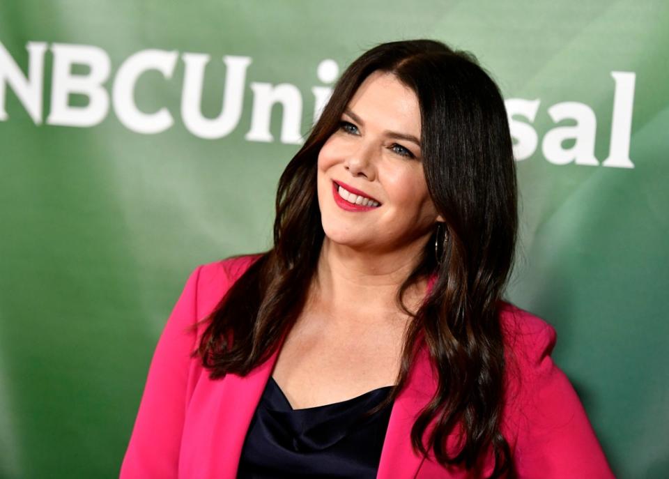 “Gilmore Girls” alum Lauren Graham spent much of her Friday at the Lincoln Theatre in Washington, DC, talking about her friendship with the late “Friends” actor Matthew Perry. Frazer Harrison/Getty Images)