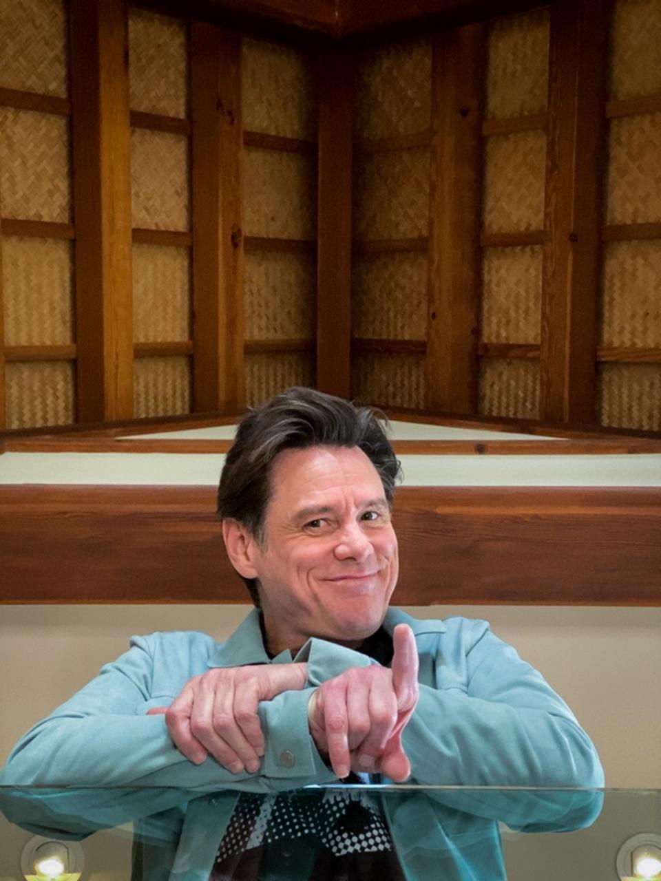 Jim Carrey has a new novel, "Memoirs and Misinformation."